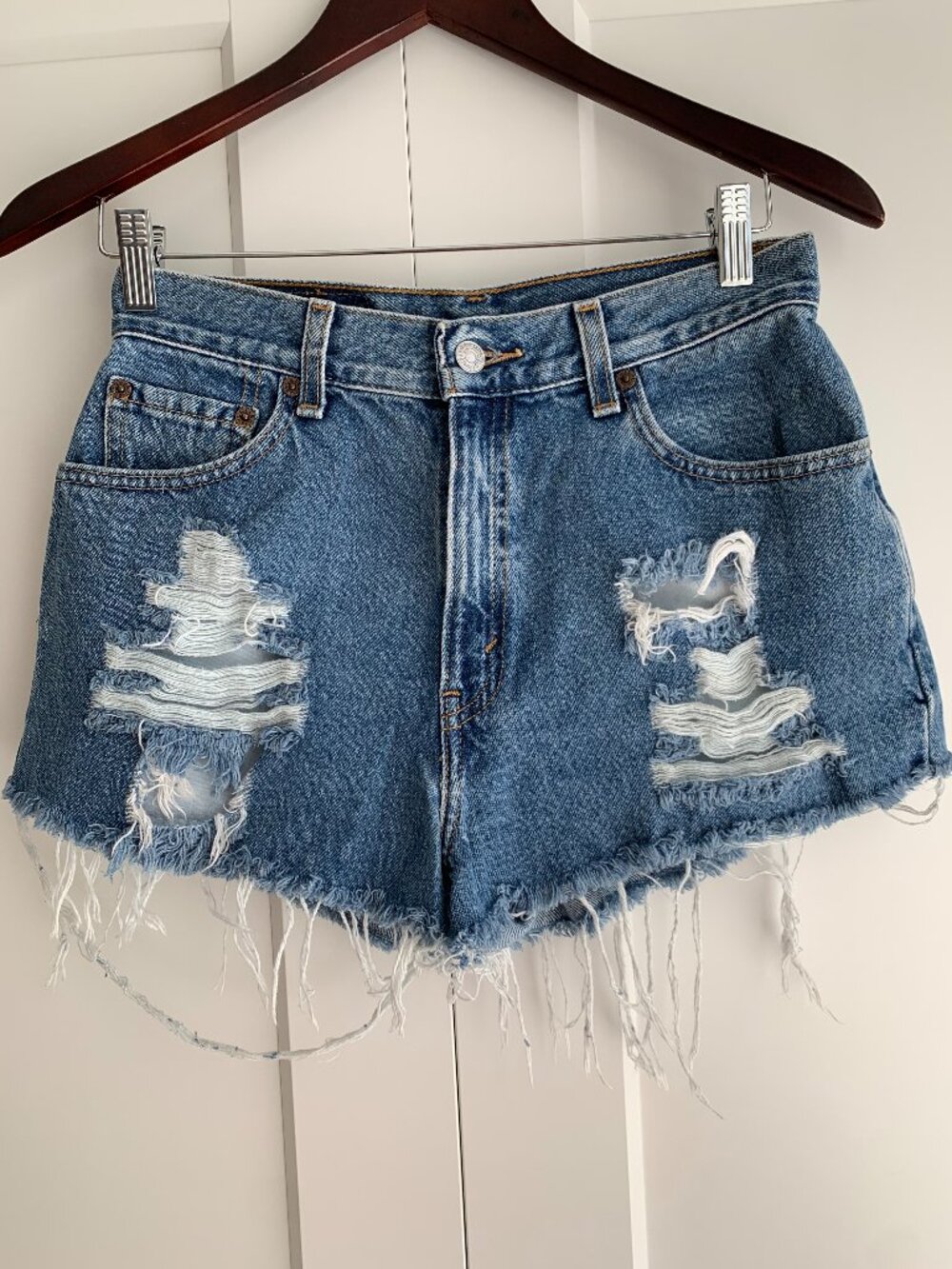 Levi's 550 Denim Short size 8 Midium rise